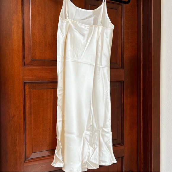 NWT Thxsilk Champagne Silk Chemise - Picture 6 of 7